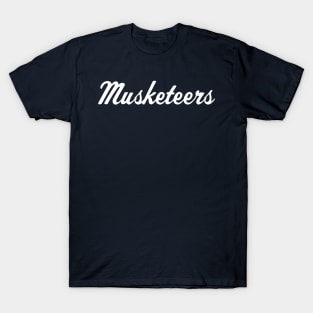 Musketeers Script T-Shirt
